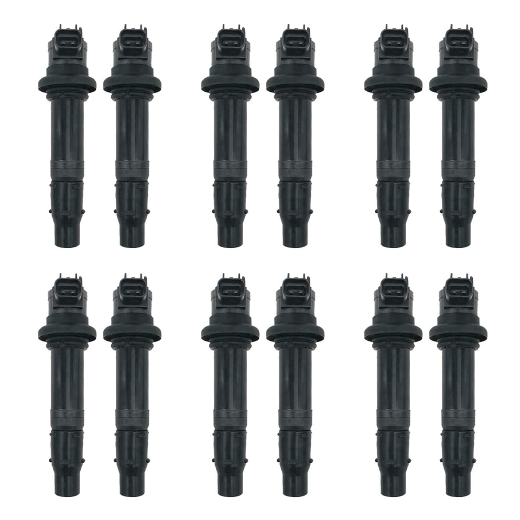Goufride 12 TEILE/LOS ZüNdung Spule F6T558 für 2002-2017 YZF FZ1 FZ8 R1 R6 R6S VMX V Max 5VY-82310-00-00 5VY823100000 von Goufride