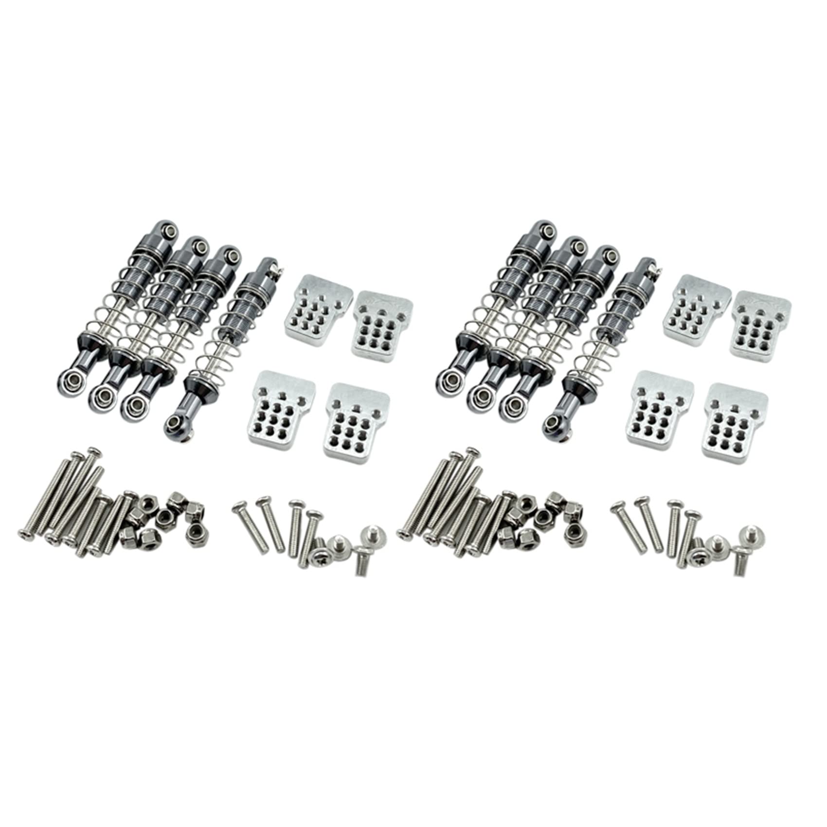 Goufride 2 Satz für MN D90 MN-90 MN99S C14 C24 C34 RC Auto Metall Stoß Dämpfer mit Verlängerung Sitz Upgrade Zubehör Teile, 3 Goufride 2 Satz für MN D90 MN-90 MN99S C14 C24 C34 RC Auto Metall Stoß Dämpfer mit Verlängerung Sitz Upgrade Zubehör Teile, 3 von Goufride