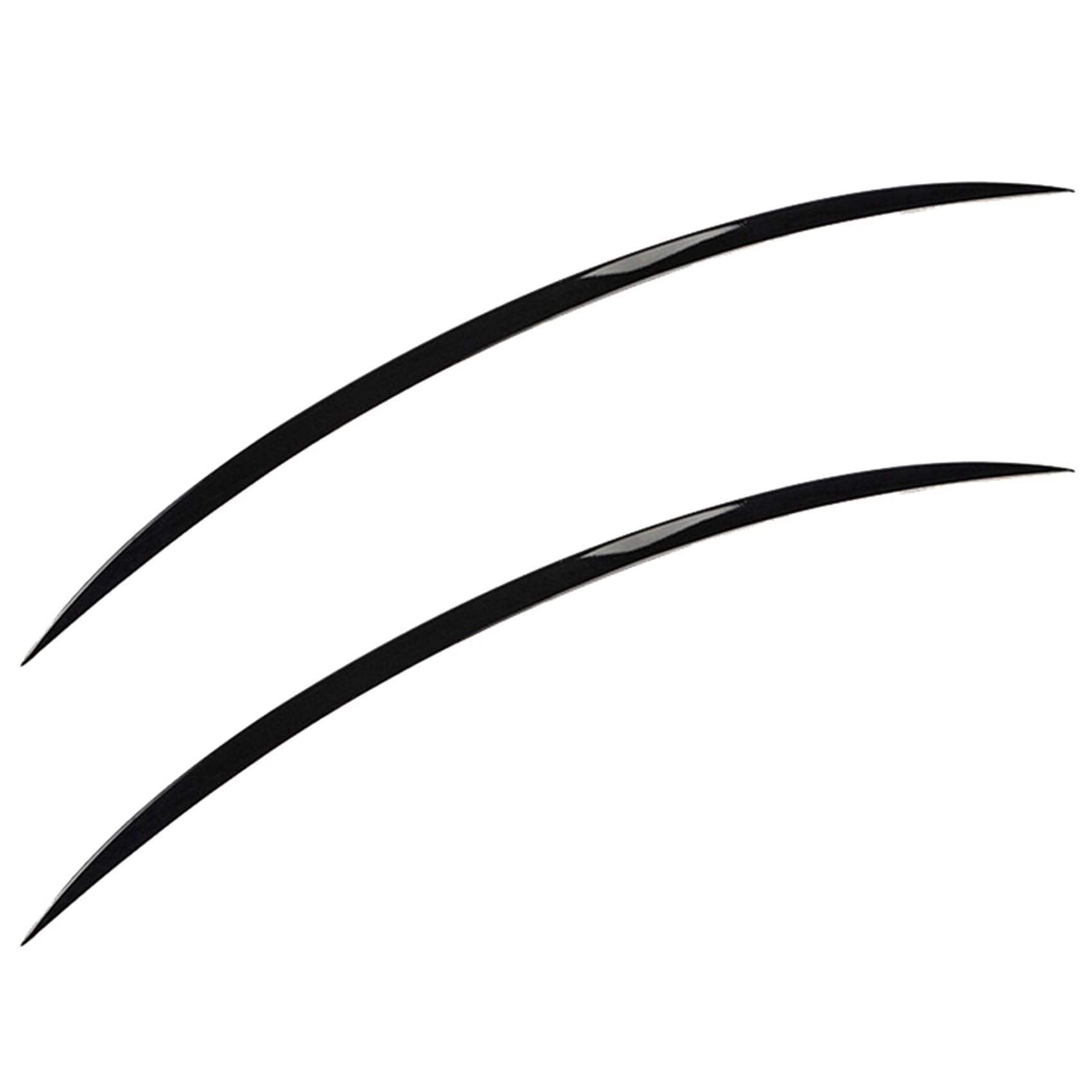 Goufride 2X Auto Heck Scheibe Wasserdichter Spoiler Koffer Raum HalteflüGel für von Goufride