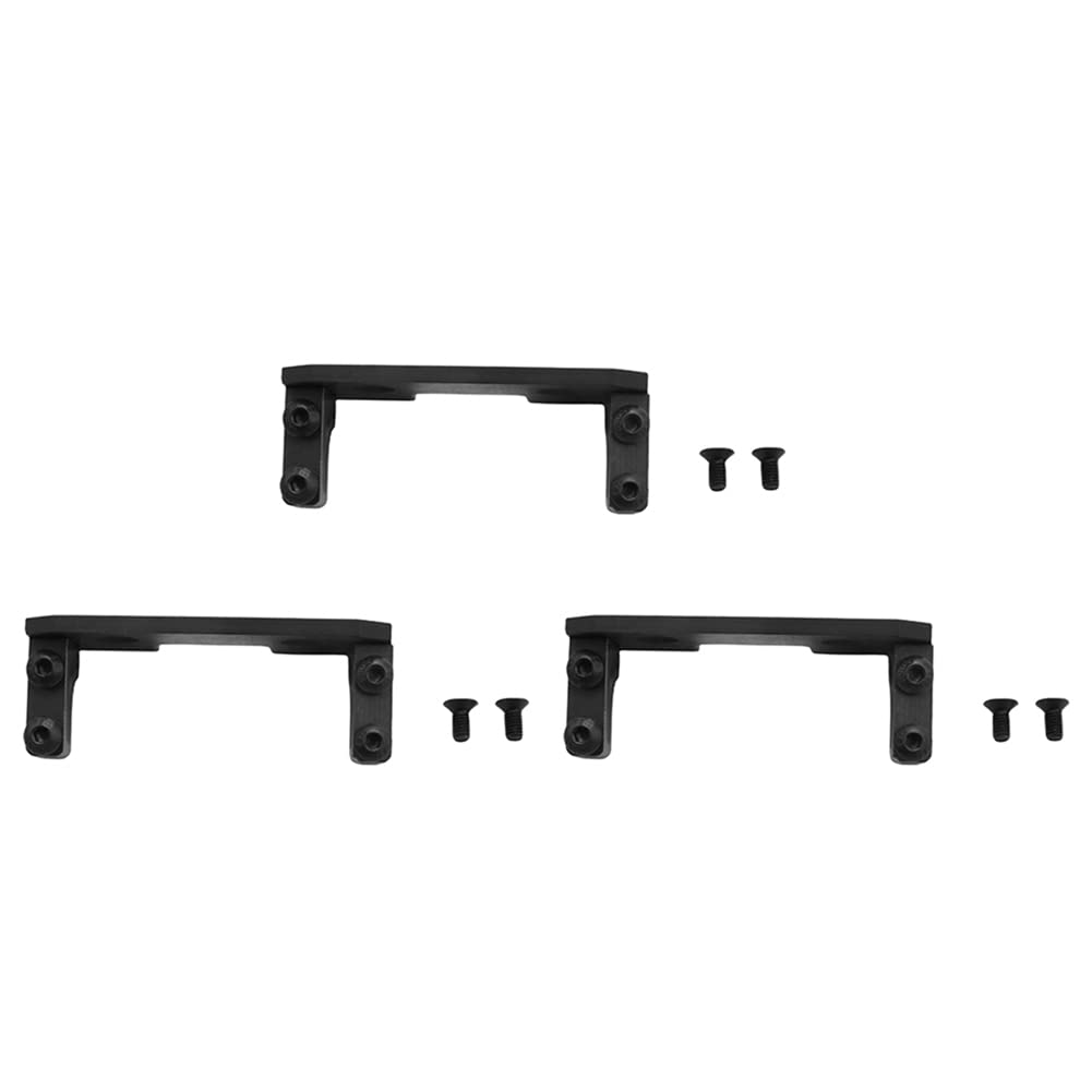 Goufride 3X Aluminium Servo Halter + Carbon Halter für 1:10 AXIAL SCX10 RC Auto Achse Goufride 3X Aluminium Servo Halter + Carbon Halter für 1:10 AXIAL SCX10 RC Auto Achse von Goufride