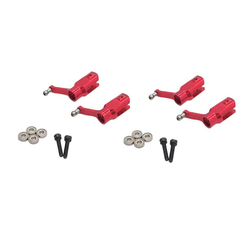 Goufride 4 Stücke Metall Rotor Clip Klinge Grip für XK K110 K120 V977 V988 RC Hub Schrauber Upgrade Teile Zubehör von Goufride