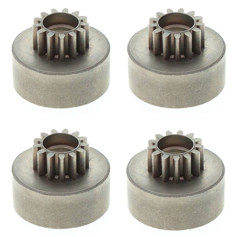 Goufride 4X RC Auto Teil 13T Kupplung Glocke Ritzel Zahnrad Metall für 1:8 RC Auto Axial Redcat Hi Speed von Goufride