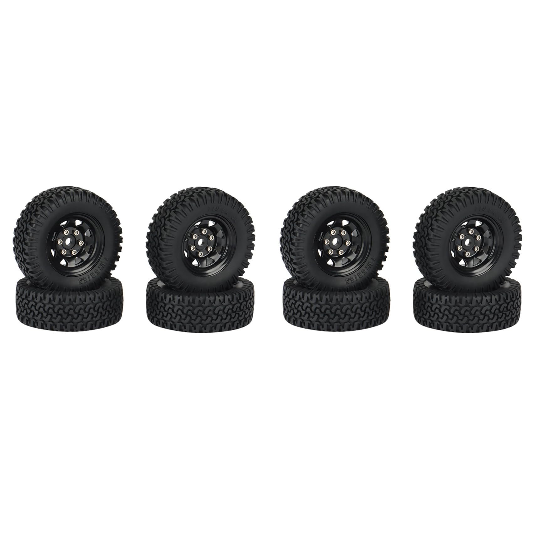 Goufride 8 Stück 1,55 Metall Perlenverschluss Felge Reifen Satz für 1/10 RC Crawler Auto Axial Jr 90069 D90 CC01 LC70 MST,2 Goufride 8 Stück 1,55 Metall Perlenverschluss Felge Reifen Satz für 1/10 RC Crawler Auto Axial Jr 90069 D90 CC01 LC70 MST,2 von Goufride