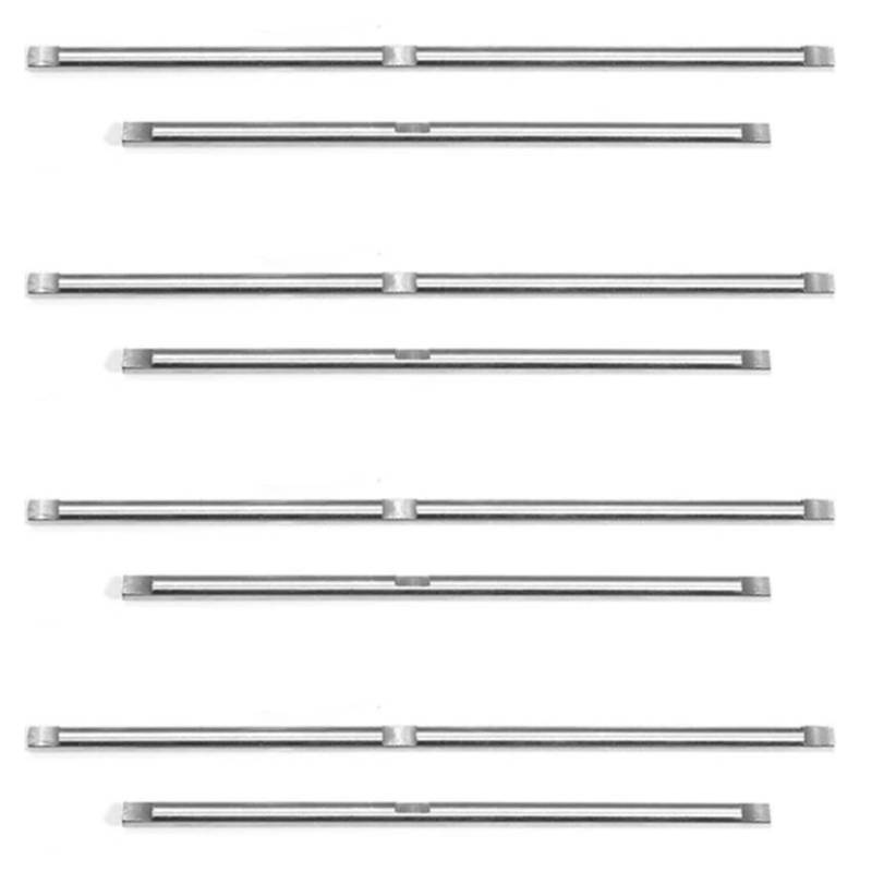 Goufride 8-Teilige Vorder und Achs Welle für MN D90 D91 D96 MN-90 MN99S 1/12 RC Auto Upgrade Teile Zubehör von Goufride