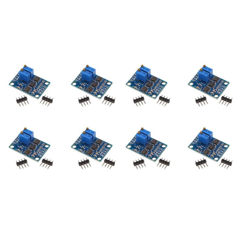 Goufride 8X AD620 Mikrovolt MV Spannung Verstärker Signal Verstärker 3-12V DC Instrumentation Modu Board von Goufride