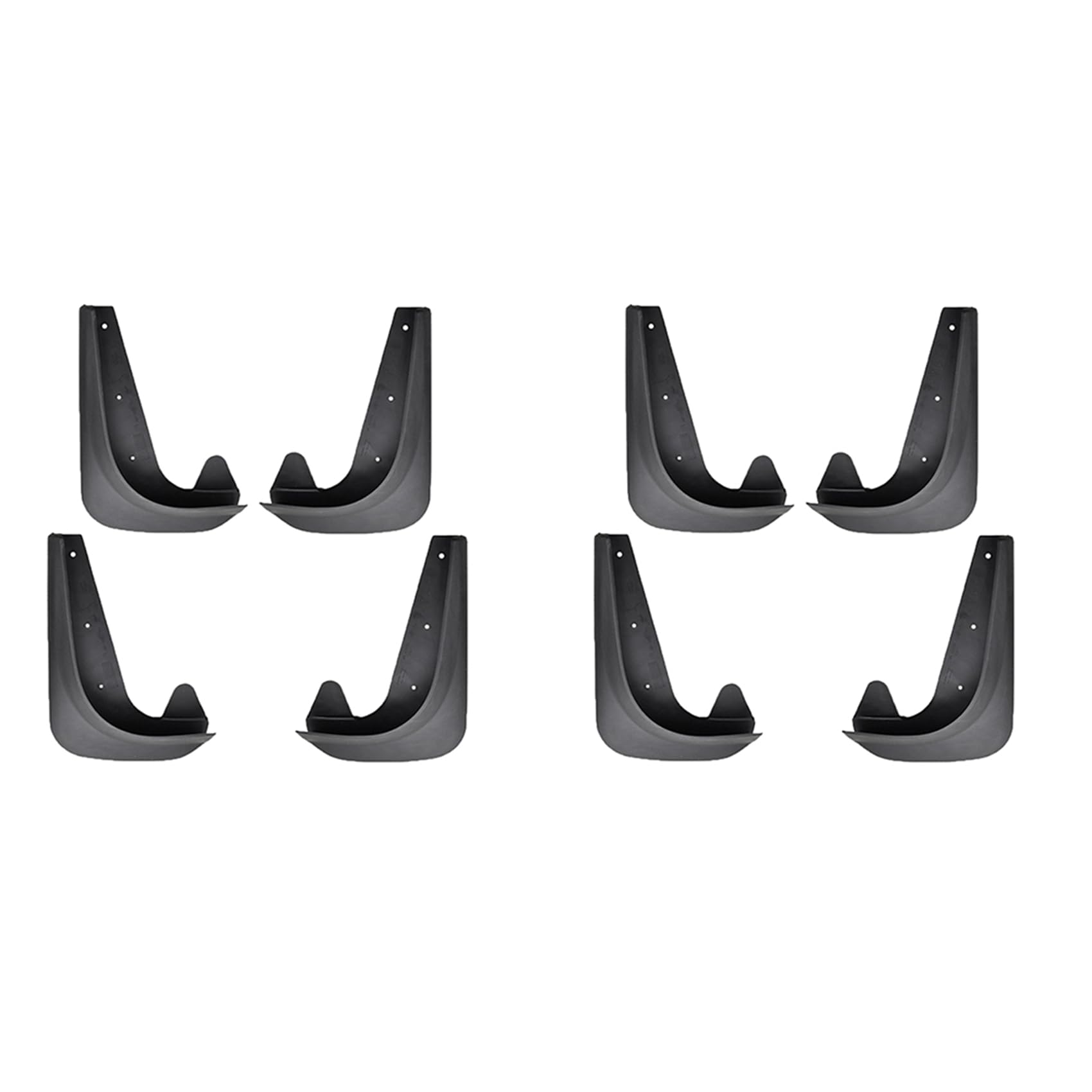 Goufride 8X KotflüGel Klappen Spritzschutz KotflüGel für 3 5 7 Serie E30 E46 E90 E91 E92 E93 E60 F10 F11 G30 E38 E65 F01 von Goufride