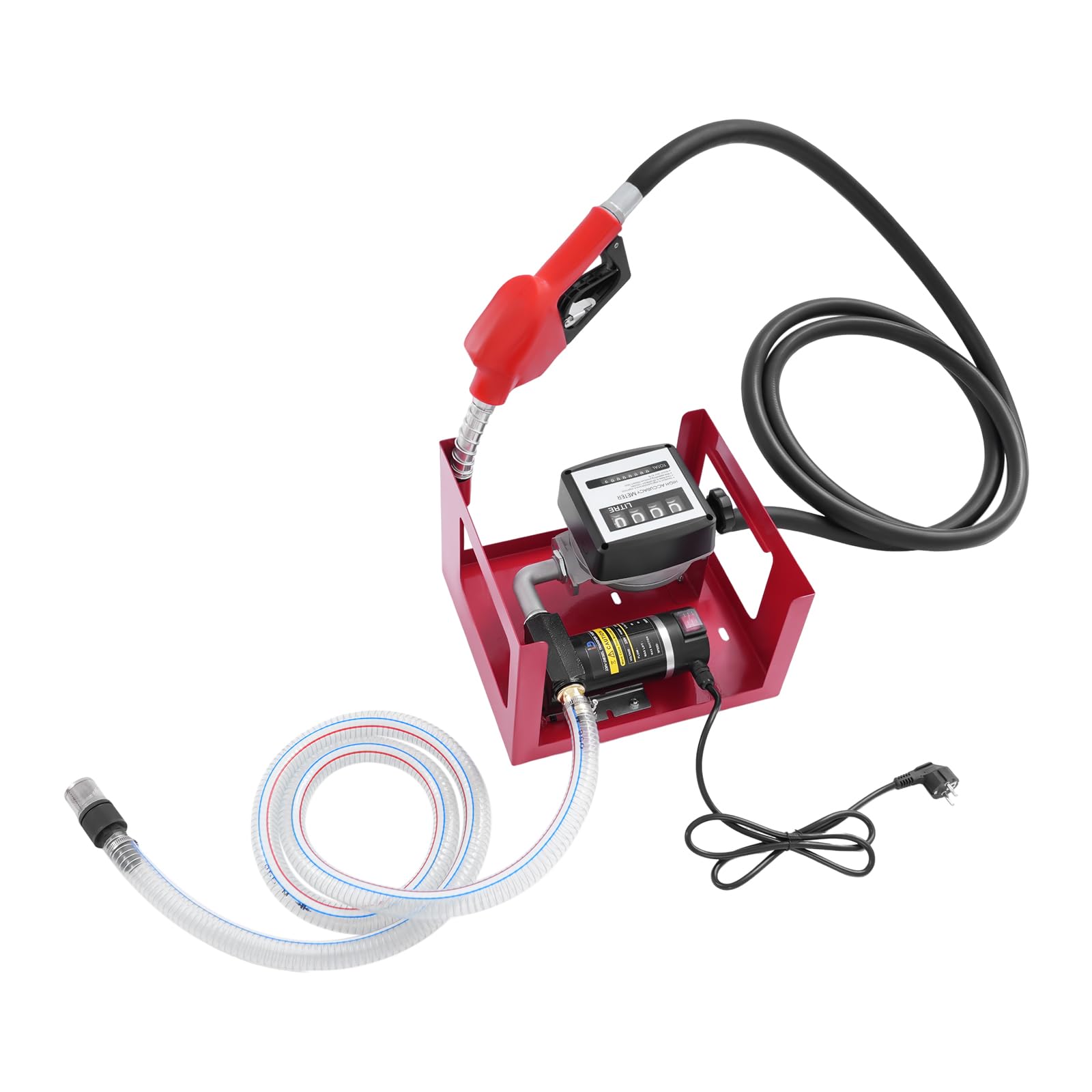Dieselpumpe Heizölpumpe 50L/min 200W 230V 3600rpm Ansaugung 5m Selbstansaugende Ölpumpe mit Ölpistole Absaugpumpe für Autos Bauernhöfe Frachtschiffe Dieselpumpe Heizölpumpe 50L/min 200W 230V 3600rpm Ansaugung 5m Selbstansaugende Ölpumpe mit Ölpistole Absaugpumpe für Autos Bauernhöfe Frachtschiffe von Gqouur