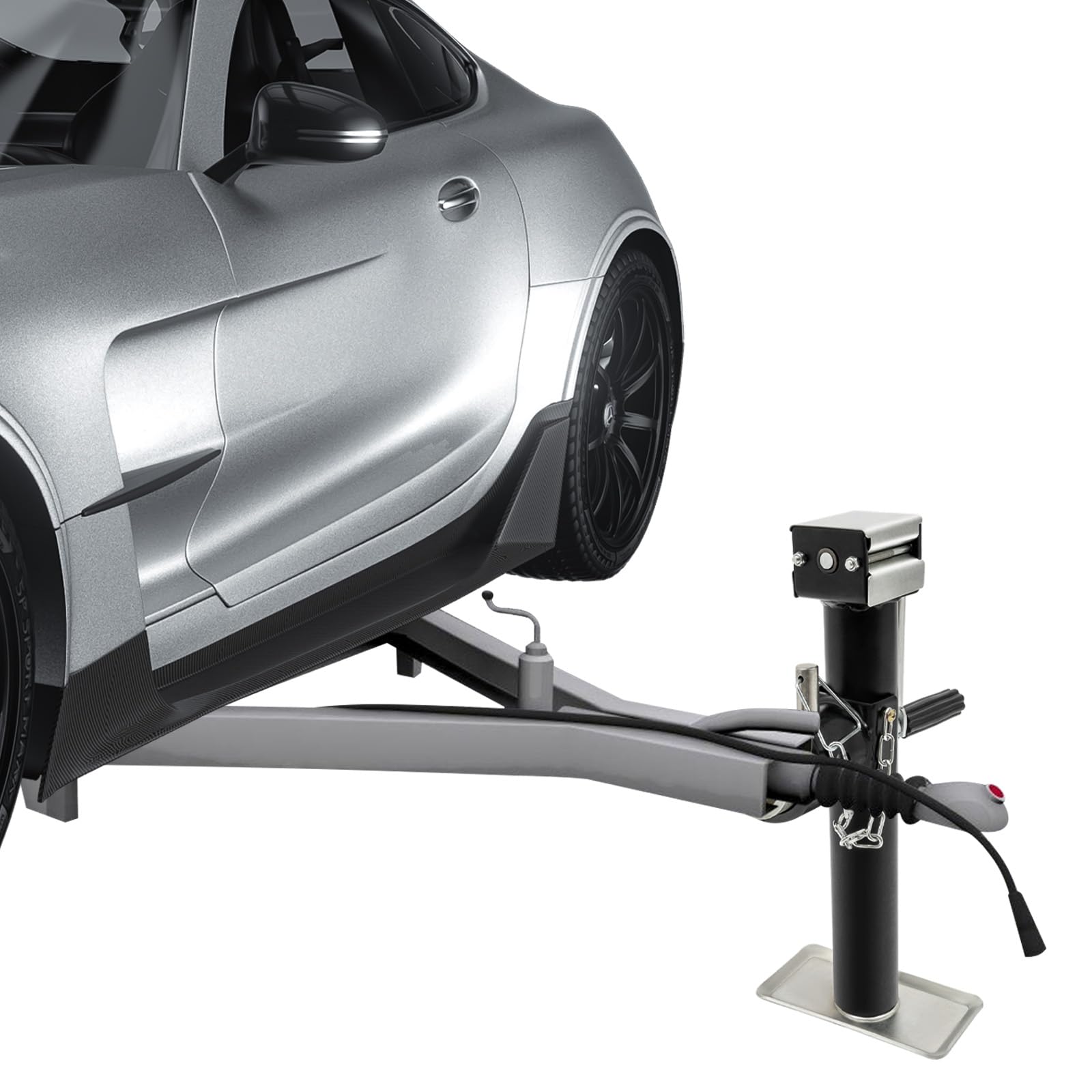Gqouur Stützen für Anhänger 2.5mm verdicktes Rundrohr bis 1T 26cm Hubhöhe Abstellstützen Anhängerstützen für Auto LKW SUV-Reparatur Gqouur Stützen für Anhänger 2.5mm verdicktes Rundrohr bis 1T 26cm Hubhöhe Abstellstützen Anhängerstützen für Auto LKW SUV-Reparatur von Gqouur