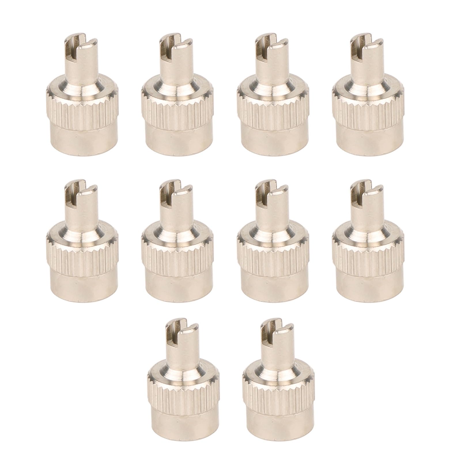 10 Pcs Auto Reifenventile Kappen Kupfer Geschlitzte Kopfstammabdeckungen Staubdes Radkappen Für Autokoffer Motorräder 10 Pcs Auto Reifenventile Kappen Kupfer Geschlitzte Kopfstammabdeckungen Staubdes Radkappen Für Autokoffer Motorräder von Gramigg