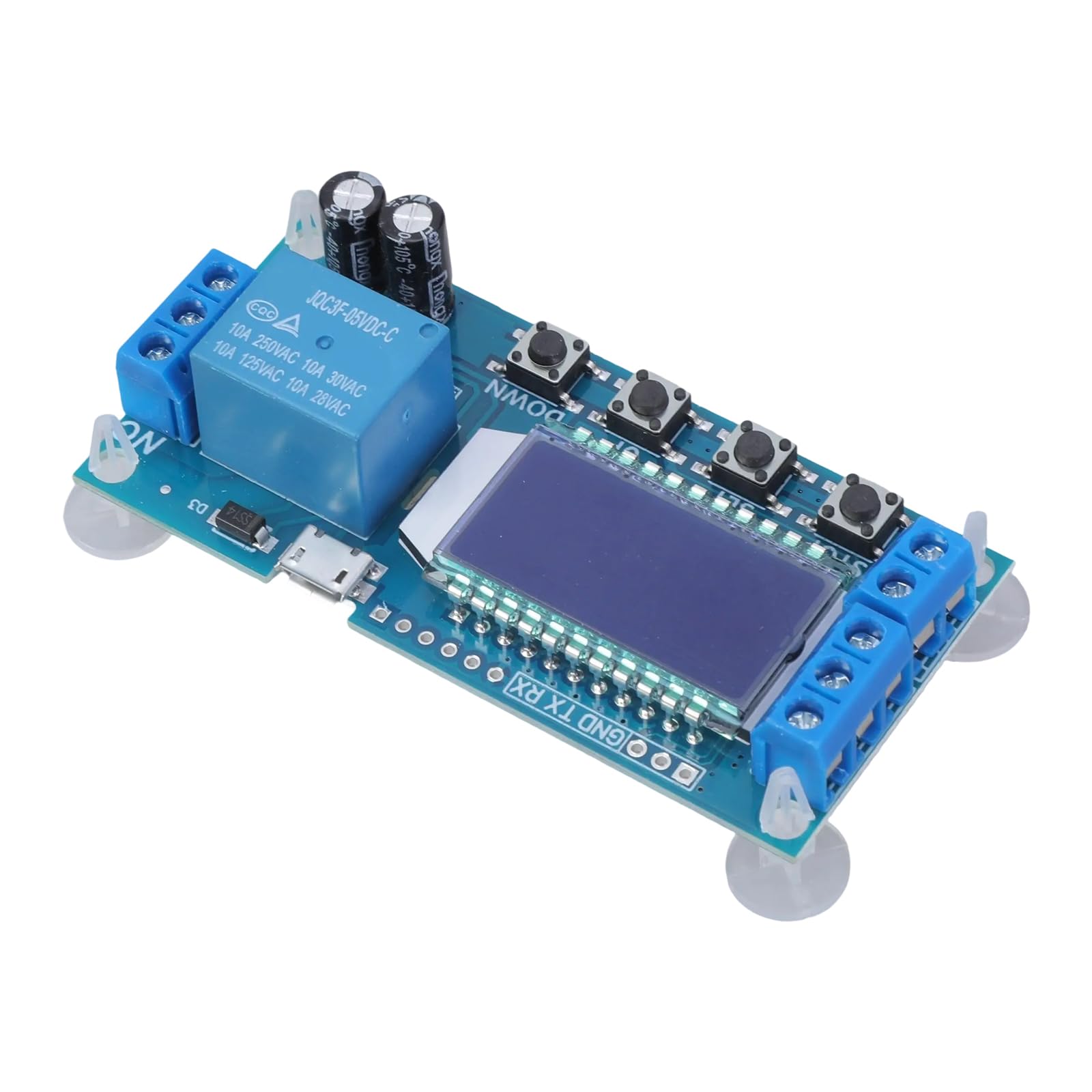 Tragbare 30 V Timer Relais Modulzubehör Für Enthusiasten Und Wartung Der Automatisierungsgeräte Mit Flexibler Einstellung Tragbare 30 V Timer Relais Modulzubehör Für Enthusiasten Und Wartung Der Automatisierungsgeräte Mit Flexibler Einstellung von Gramigg