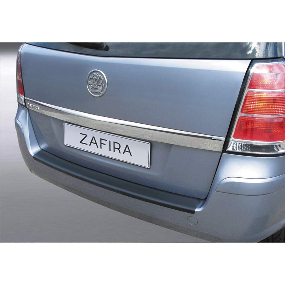 ABS Heckstoßstangenschutz kompatibel mit Opel Zafira B 2005-2014 Schwarz von RGM