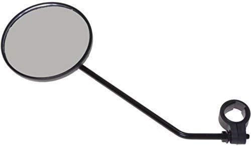 Gravidus Fahrradspiegel Rückspiegel Lenker Spiegel - schwarz, rund von Gravidus