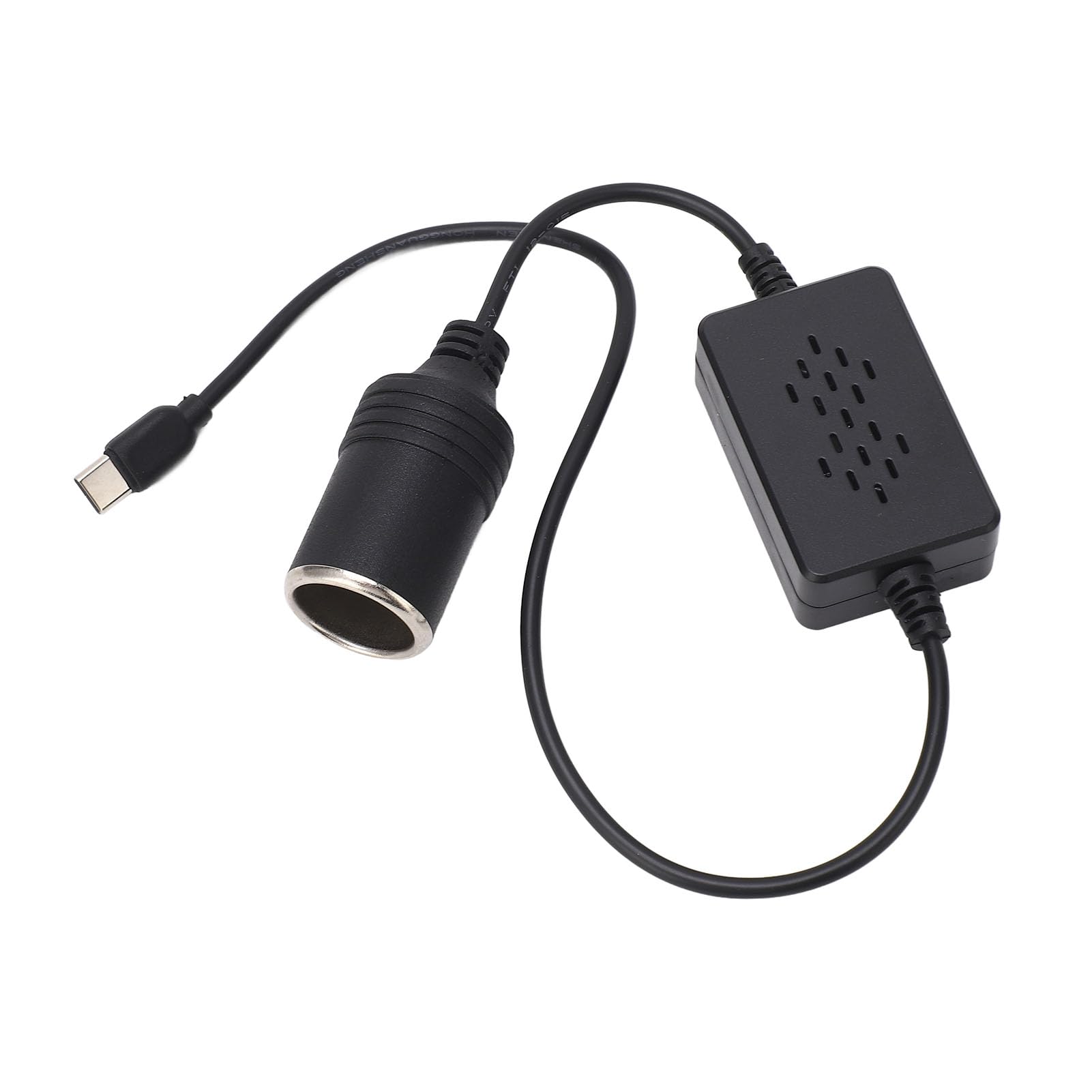 GRCFUMO 12V CAR Zigarre Leichter Sockeladapter, USB C bis Zigaretten -Feuerzeugadapter, Stromkabelkabel für Armaturenbrett Cam, Auto -LED -Lichtstreifen, Automobilelektronik (Typ c) von Grcfumo