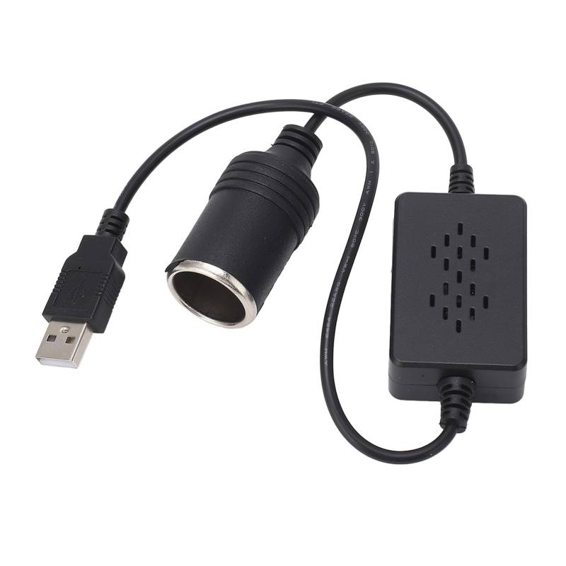 GRCFUMO 12V CAR Zigarre Leichter Sockeladapter, USB C bis Zigaretten -Feuerzeugadapter, Stromkabelkabel für Armaturenbrett Cam, Auto -LED -Lichtstreifen, Automobilelektronik (USB) von Grcfumo
