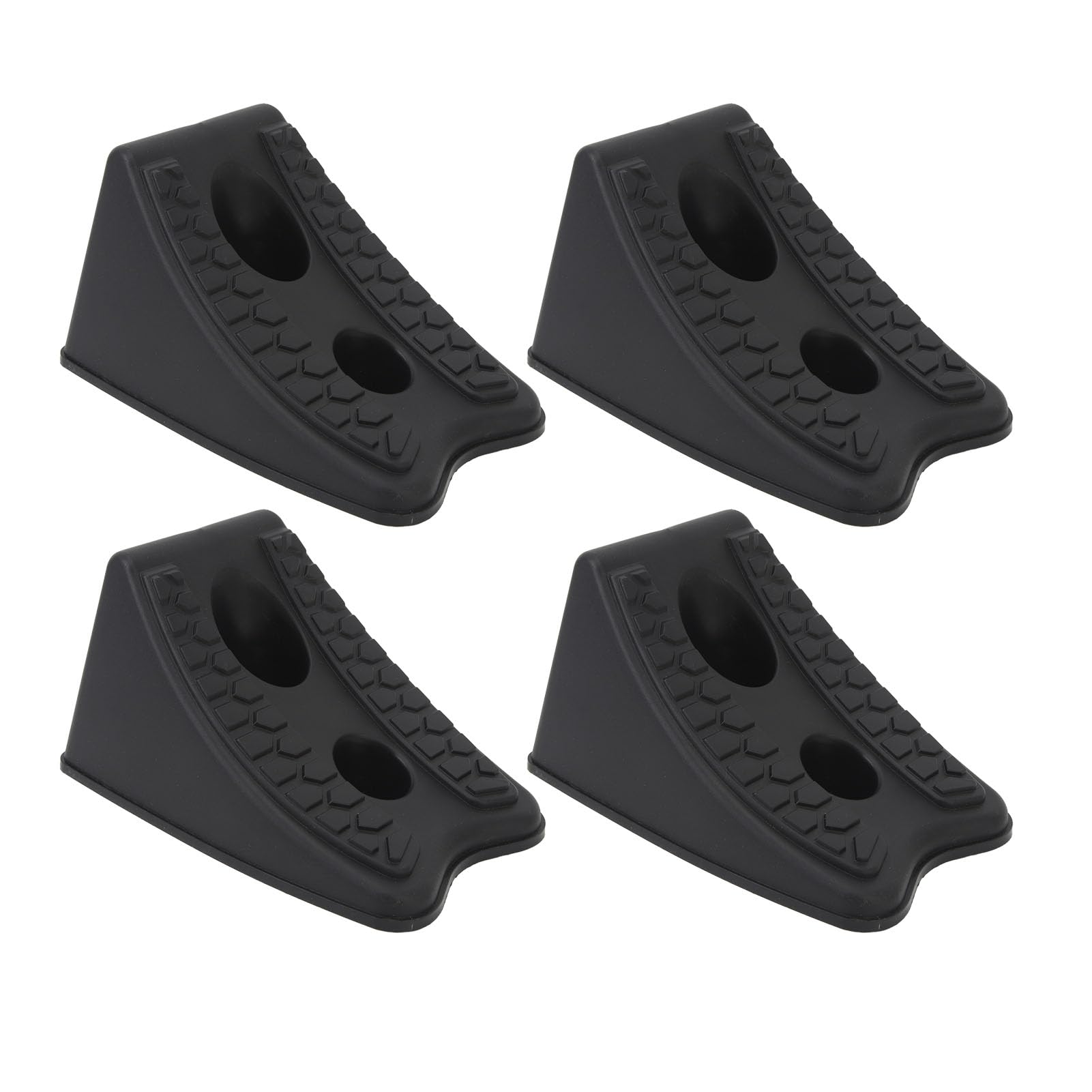 Grcfumo 4PCS -Radschock, Hochleistungsdreiecks -Reifen -Stopper -Block -Set, Anti -Slip -Radstopper für Auto, Wohnwagen, Wohnmobil, LKW und ATV Grcfumo 4PCS -Radschock, Hochleistungsdreiecks -Reifen -Stopper -Block -Set, Anti -Slip -Radstopper für Auto, Wohnwagen, Wohnmobil, LKW und ATV von Grcfumo