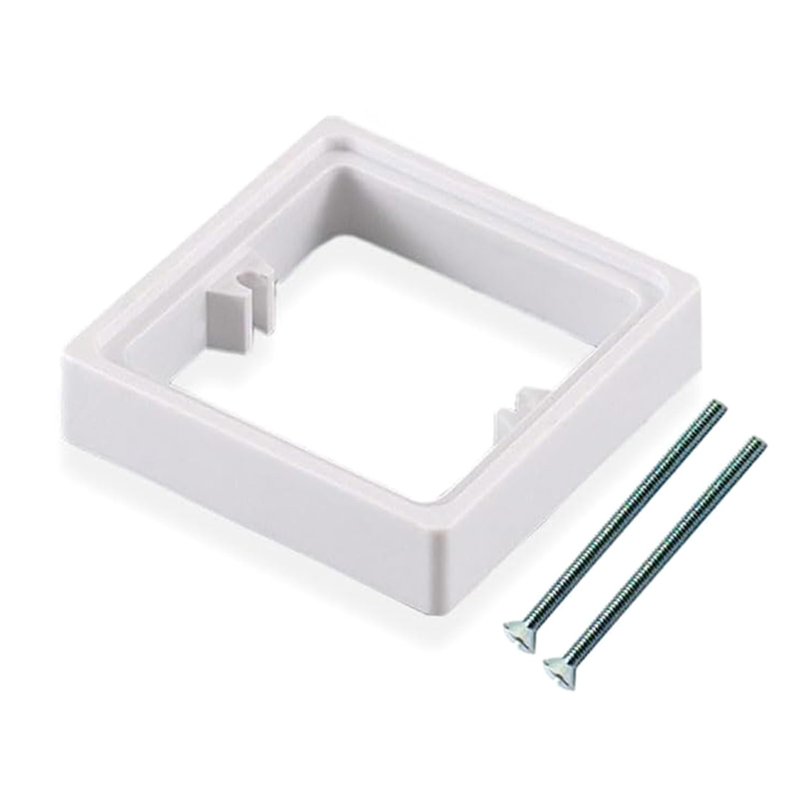 Einzelsteckdosen-Abstandshalter, 20 mm, Lichtschalter, Surround-Lichtschalter, Zubehör für mehr Bauraum und Kompatibilität Einzelsteckdosen-Abstandshalter, 20 mm, Lichtschalter, Surround-Lichtschalter, Zubehör für mehr Bauraum und Kompatibilität von Greabuy