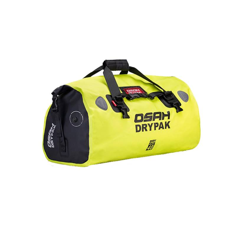 Greanthour Motorrad Trockentasche wasserdichte Motorrad Duffle Gepäck Hecktasche Satteltaschen mit Roll Top Verschluss Große Stauraum, für Motorrad Rücksitz (DschungelGrün, 40L) von Greanthour