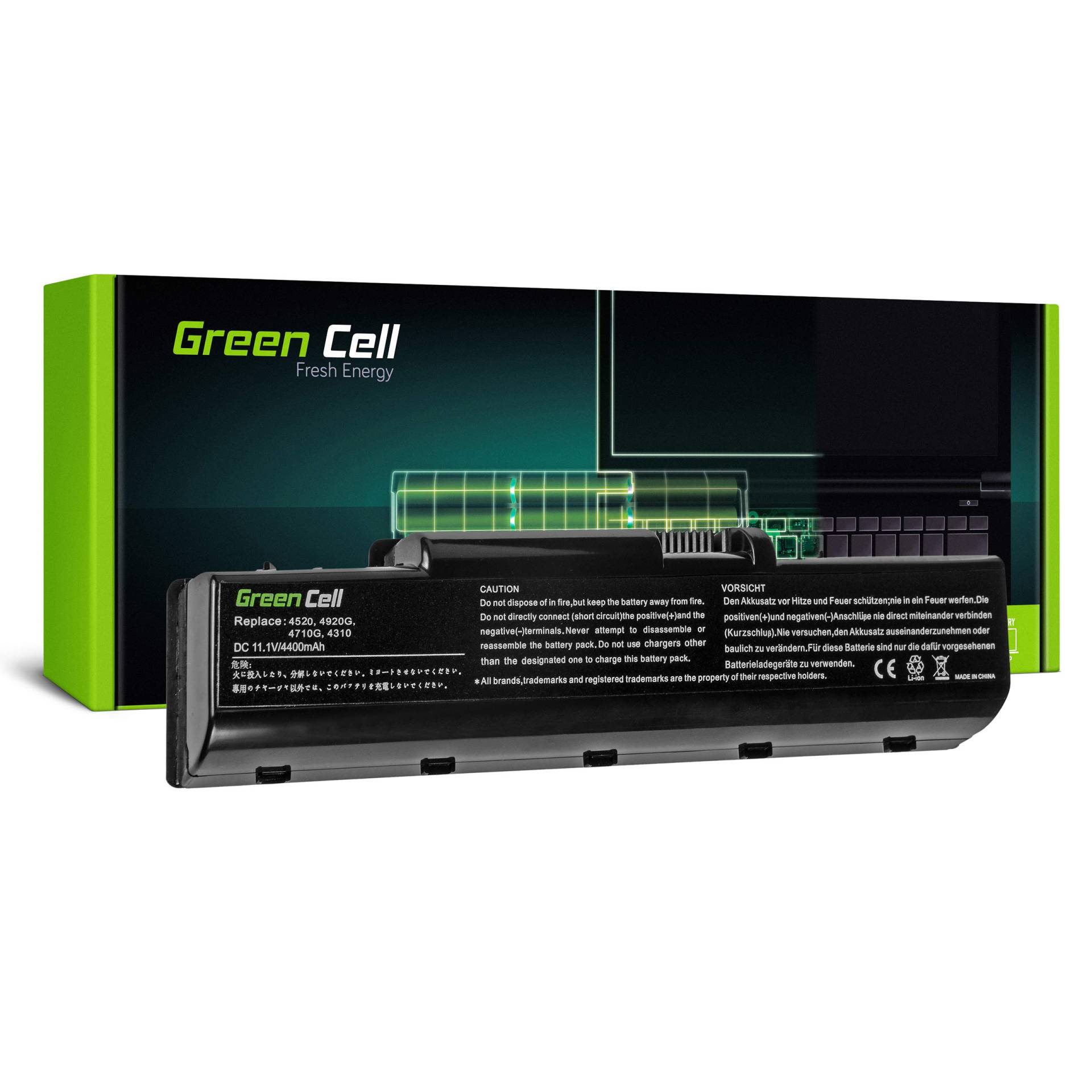 Green Cell PRO Laptop Akku Acer AS07A31 AS07A41 AS07A51 AS07A71 für Acer Aspire 57xx 5735Z 5737Z 5738 5738G 5738Z 5738ZG 5740G 5535 5536 5536G 5542 5542G 5735 5738DG 5738DZG 5738PZG 5740, AC01_AD_2 Green Cell PRO Laptop Akku Acer AS07A31 AS07A41 AS07A51 AS07A71 für Acer Aspire 57xx 5735Z 5737Z 5738 5738G 5738Z 5738ZG 5740G 5535 5536 5536G 5542 5542G 5735 5738DG 5738DZG 5738PZG 5740, AC01_AD_2 von Green Cell