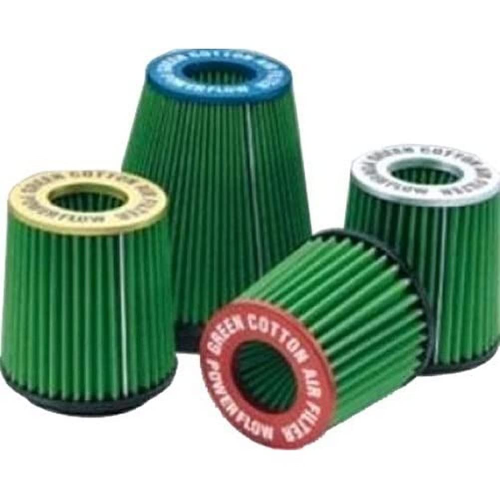 Green Filters TA3.65 Universal Power-Flow-Filter Cilindrico, Silber von GREEN
