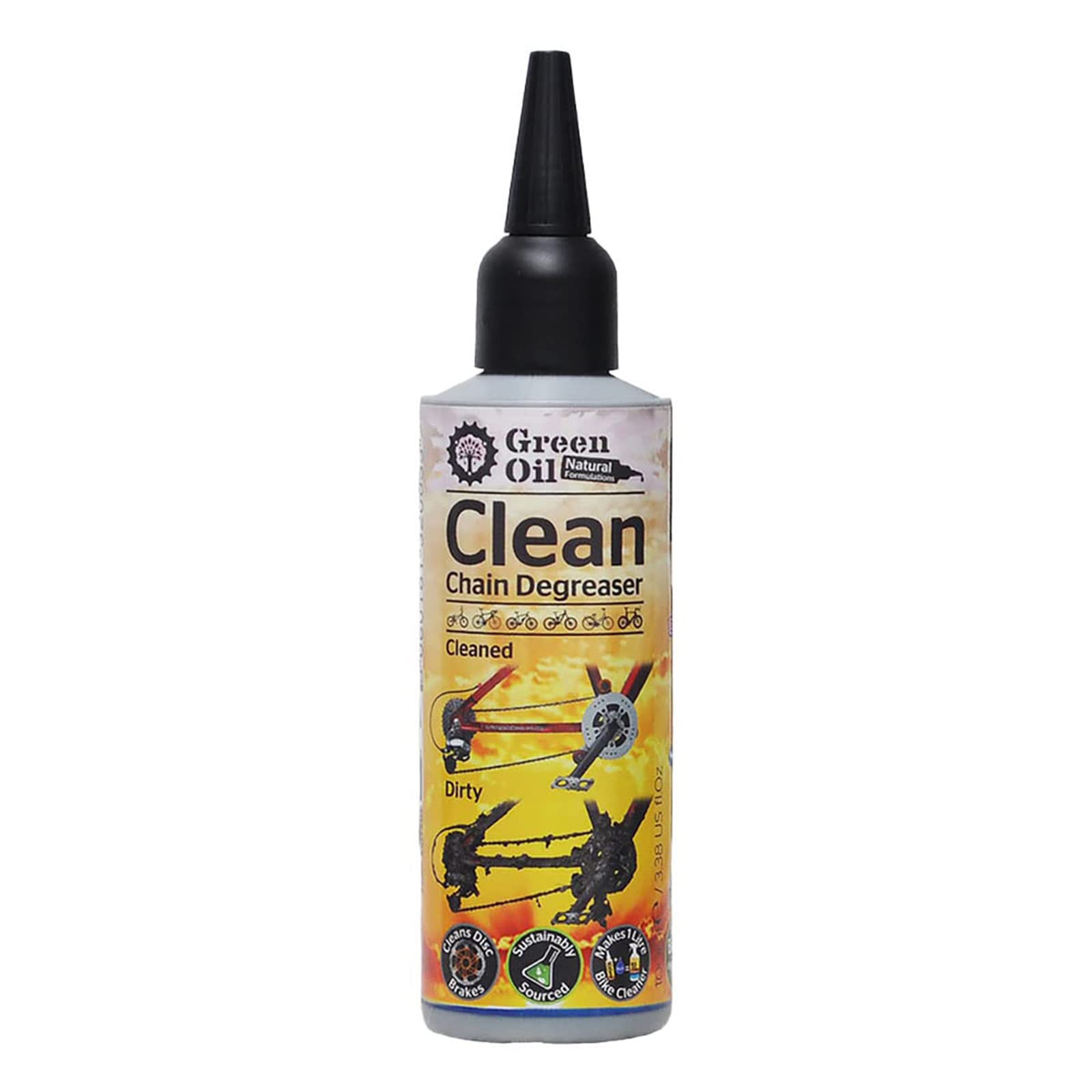 Green Oil CLEAN CHAIN DEGREASER, Kettenentfetter/ -Reiniger (100 ml) von Green Oil