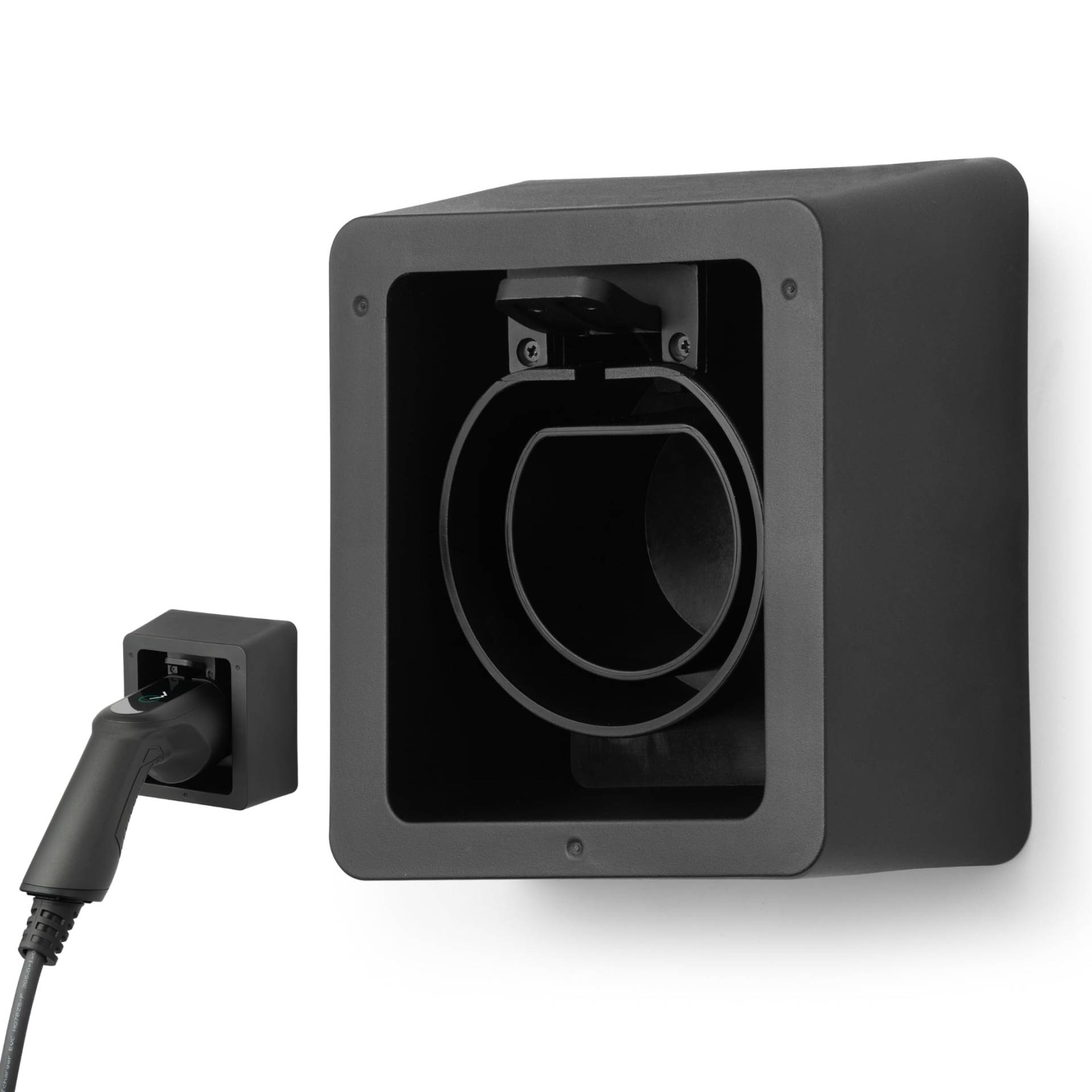 Green Wallbox - Wandhalterung für Ladekabel Typ 2 für Elektroauto - Halterung ohne Ladekabel-Aufhänger - Starkes Material - Kompatibel mit Typ 2 - Verriegelungsstecker - Universell einsetzbar Green Wallbox - Wandhalterung für Ladekabel Typ 2 für Elektroauto - Halterung ohne Ladekabel-Aufhänger - Starkes Material - Kompatibel mit Typ 2 - Verriegelungsstecker - Universell einsetzbar von Green Wallbox