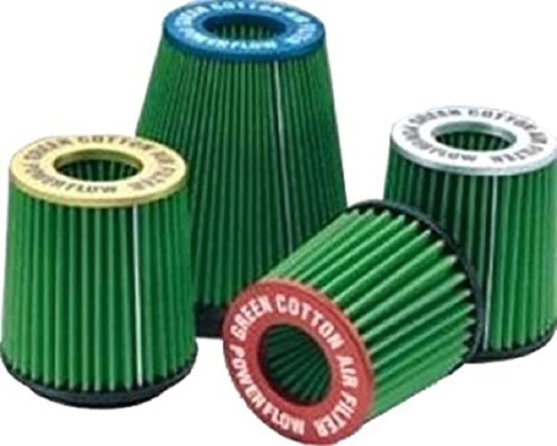 Green Filters CA1.55 Universal Power-Flow-Filter Conico, Silber von GREEN