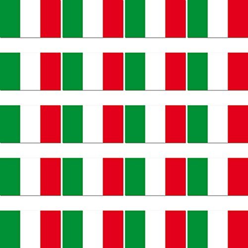GreenIT 20 Stück 2cm Fahne Länder Flagge Italien Italy RC Modellbau Mini Aufkleber Sticker Modellbauaufkleber von GreenIT