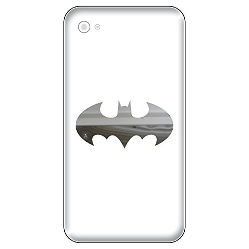 GreenIT 4 Stück 5cm Batman Handy Smartphone Auto Aufkleber Tattoo die Cut Decals Deko Folie (Chrom) von GreenIT