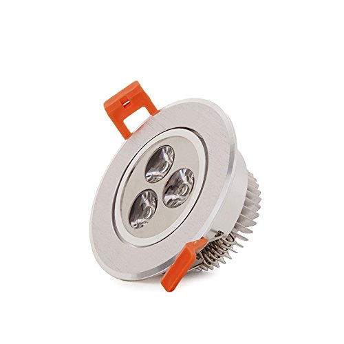 LED-Downlight-Strahler 3W 281Lm 2700ºK Rund 40.000H [HO-LEDDOWN-3W-WW] | Greenice von Greenice