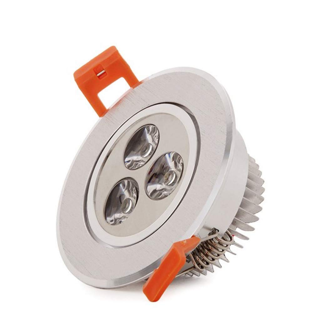 LED-Downlight-Strahler 3W 300Lm 4200ºK Rund 40.000H [HO-LEDDOWN-3W-W] | Greenice von Greenice