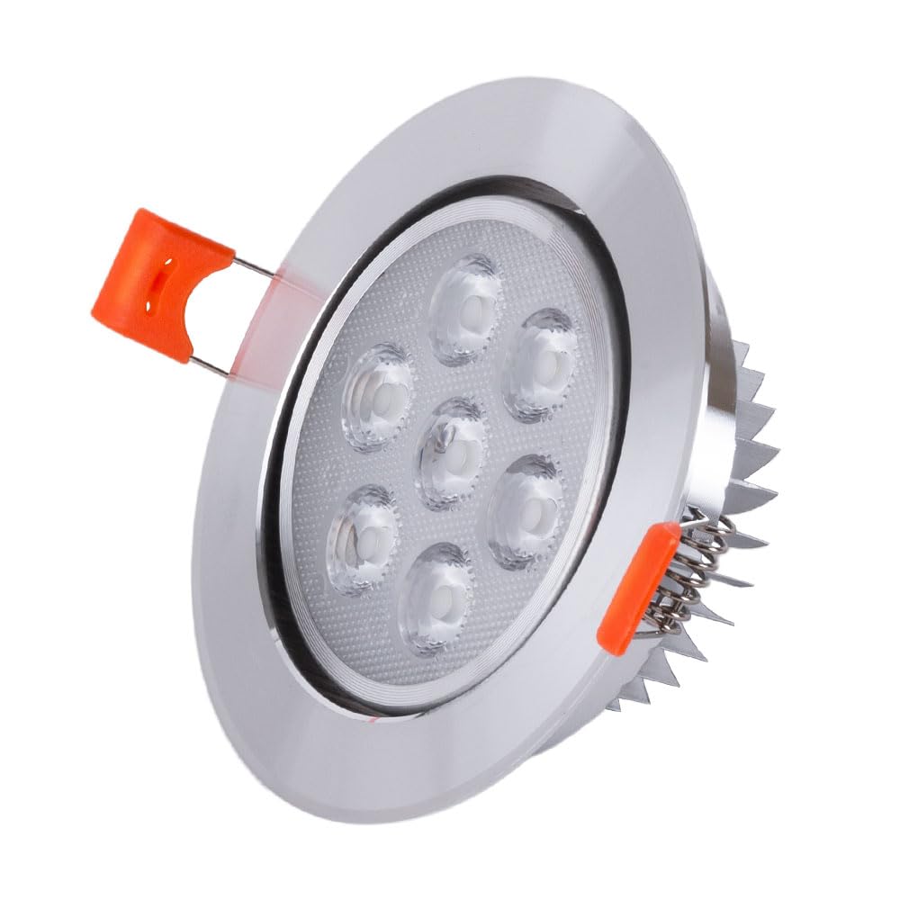 LED-Downlight-Strahler 7W 700Lm 4200ºK Rund 40.000H [HO-LEDDOWN-7W-W] | Greenice von Greenice