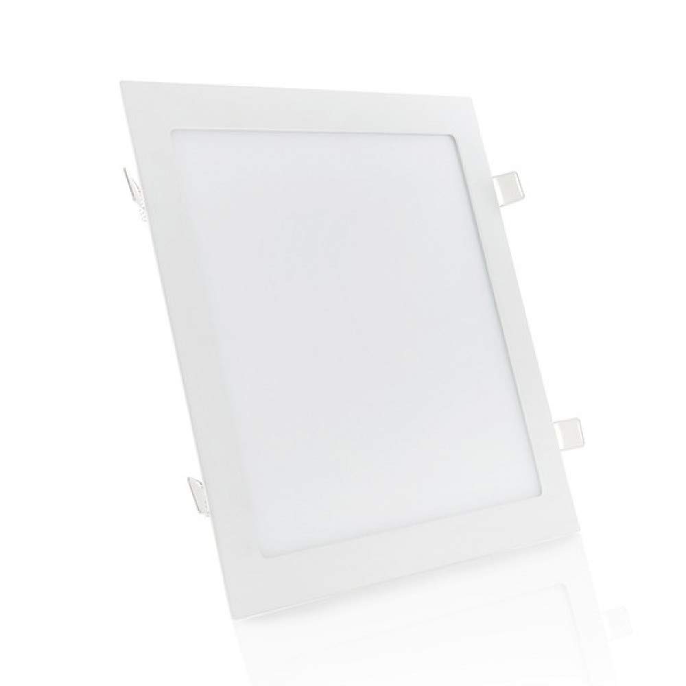 LED-Platte 25W 2180Lm 4200ºK Quadratisch 40.000H [HO-RDP-25W-W] | Greenice von Greenice