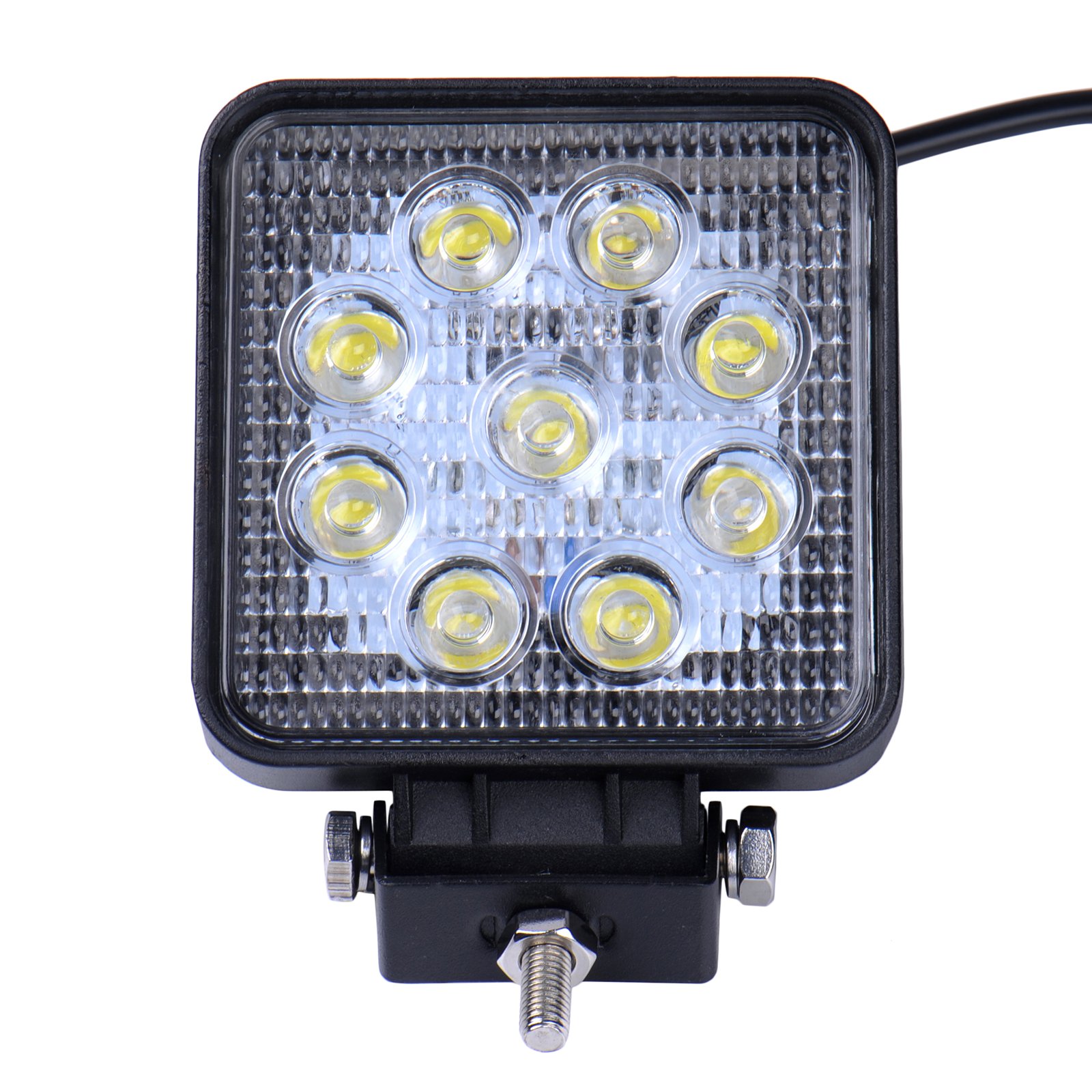 8X27 W LED Lampe square Scheinwerfer kaltweiß Spot IP67 Arbeitsscheinwerfer (8) von Greenmigo