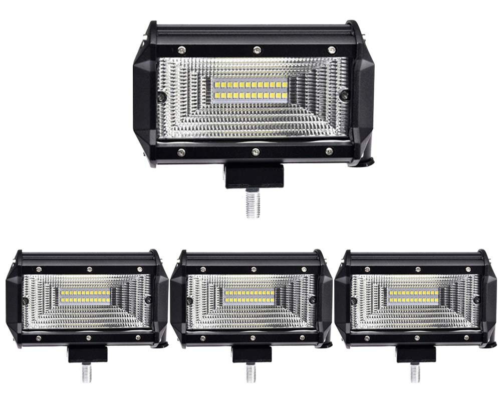 ALPHA DIMA 4X LED Arbeitsscheinwerfer 72W Zusatzscheinwerfer IP67 Wasserdicht Offroad Scheinwerfer 12V 24V Auto Arbeitslicht ALPHA DIMA 4X LED Arbeitsscheinwerfer 72W Zusatzscheinwerfer IP67 Wasserdicht Offroad Scheinwerfer 12V 24V Auto Arbeitslicht von Greenmigo