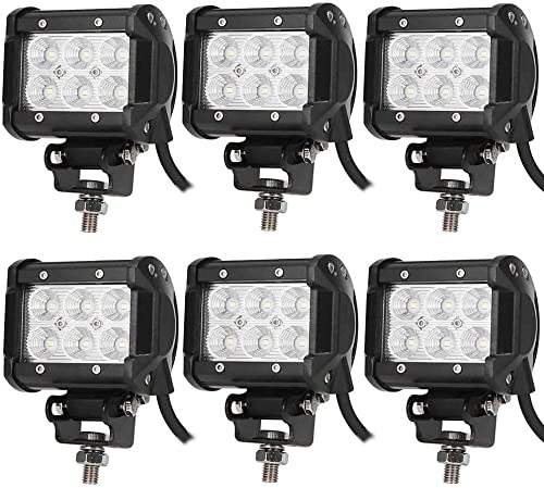 ALPHA DIMA 6X 18W LED 1800LM 6000K 12V 24V Arbeitslicht Offroad Flutlicht Reflektor Scheinwerfer IP67 Arbeitsscheinwerfer ALPHA DIMA 6X 18W LED 1800LM 6000K 12V 24V Arbeitslicht Offroad Flutlicht Reflektor Scheinwerfer IP67 Arbeitsscheinwerfer von Greenmigo