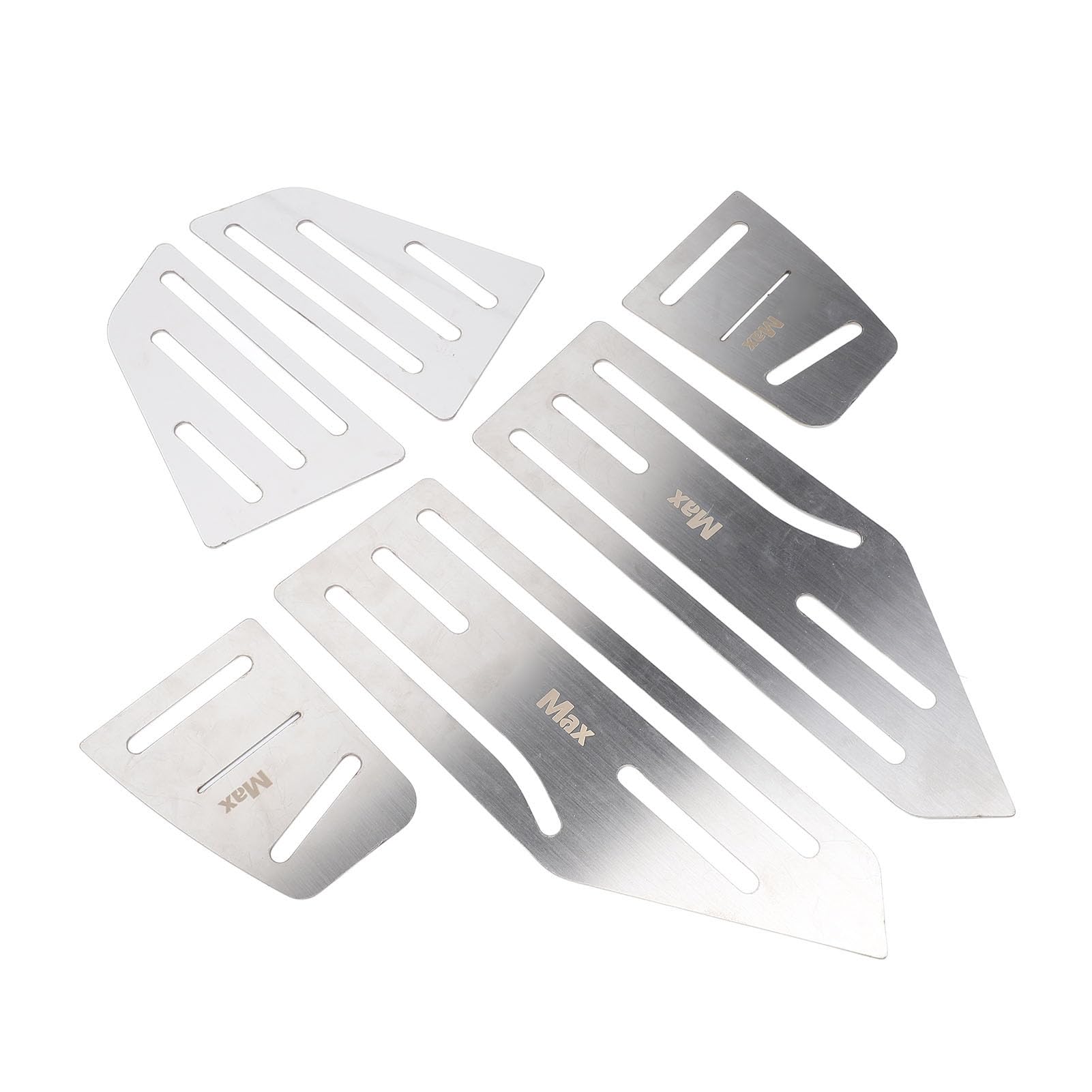 Motorradfußstifte, Motorrad -Fußstützen Fahrradfußpedale 6pcs Aluminiumlegierung mit Doppelseitiger Klebstoff für Voge SR4max Loncin LX350T Motorradfußstifte, Motorrad -Fußstützen Fahrradfußpedale 6pcs Aluminiumlegierung mit Doppelseitiger Klebstoff für Voge SR4max Loncin LX350T von Greensen