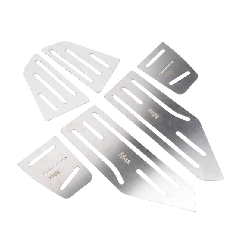 Motorradfußstifte, Motorrad -Fußstützen Fahrradfußpedale 6pcs Aluminiumlegierung mit Doppelseitiger Klebstoff für Voge SR4max Loncin LX350T von Greensen