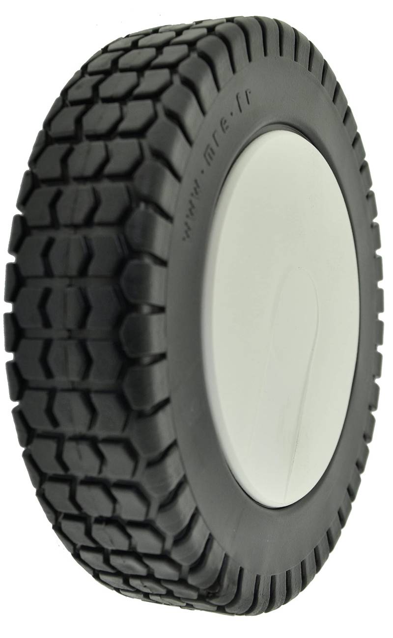 GREENSTAR - Komplettrad + Radkappe passend für HONDA Rasenmäher - Kunststoffrad mit Kugellager - Außen-Ø 200 mm/Achs-Ø 12,75 mm, schwarz von Greenstar
