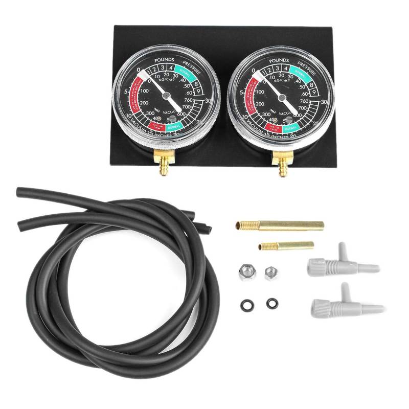 Grevis 1 Set Motorrad Vergaser Synchronizer Vakuum MessgerrTe Werkzeug Vergaser Vakuum Manometer Balancer für / / Schwarz von Grevis