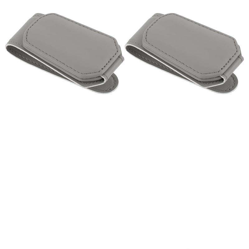 2 Stück Brillenhalter Für Auto Sonnenblende Magnetische Sonnenbrillenhalter Ticket Clip Sonnenbrillen Halterung Auto Visier Zubehör Karten Clip für Alle Arten Von Gläsern Geeignet von Grevosea