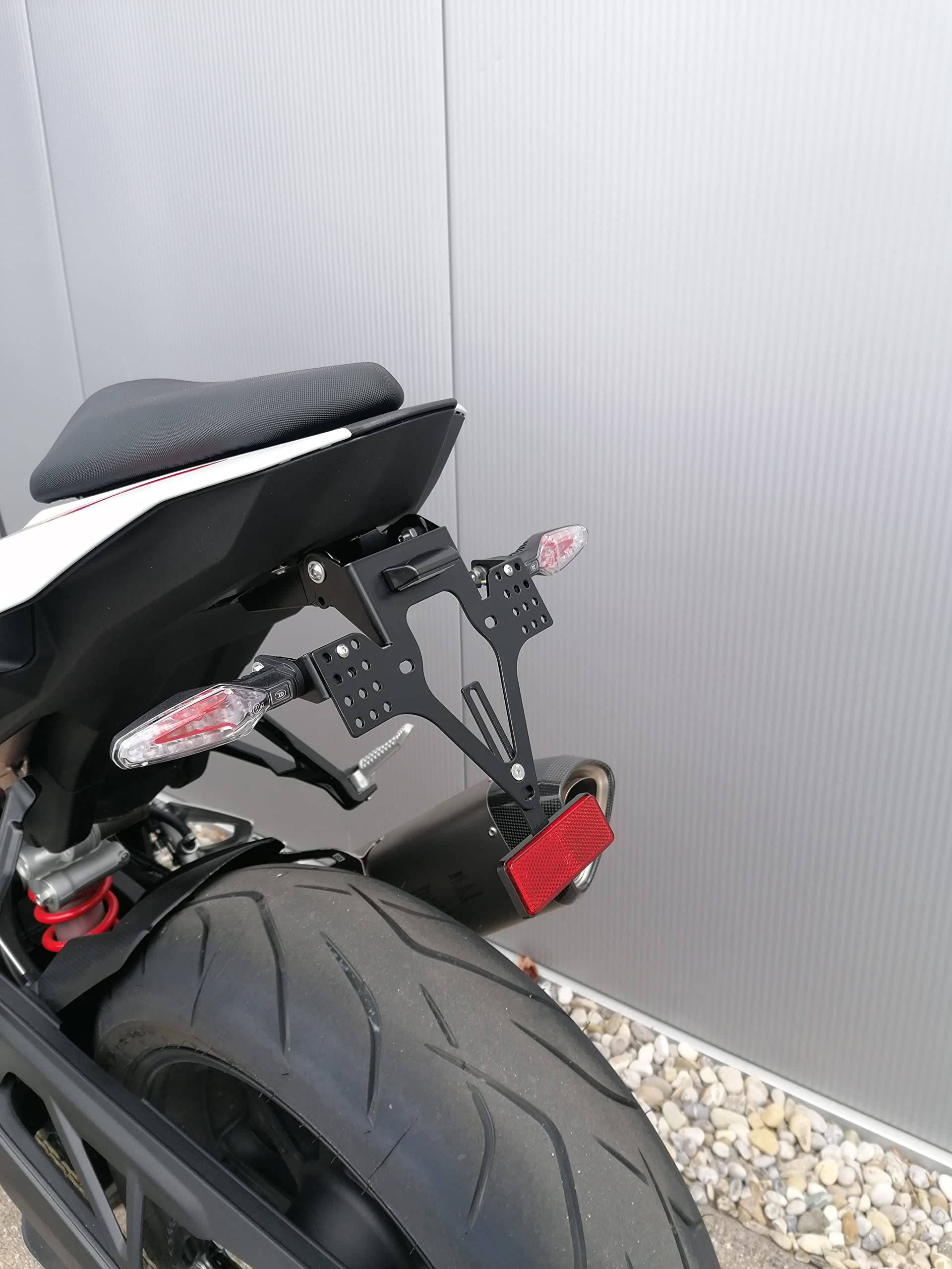 Kennzeichenhalter GroFaTec EVO Set für BMW S1000 R Bj 2021-2022 M-Paket Kennzeichenträger Nummernschild Träger Halter kurzes Heck Heckumbau Porta Targa BMW s 1000 r Kennzeichenhalter GroFaTec EVO Set für BMW S1000 R Bj 2021-2022 M-Paket Kennzeichenträger Nummernschild Träger Halter kurzes Heck Heckumbau Porta Targa BMW s 1000 r von GroFaTec