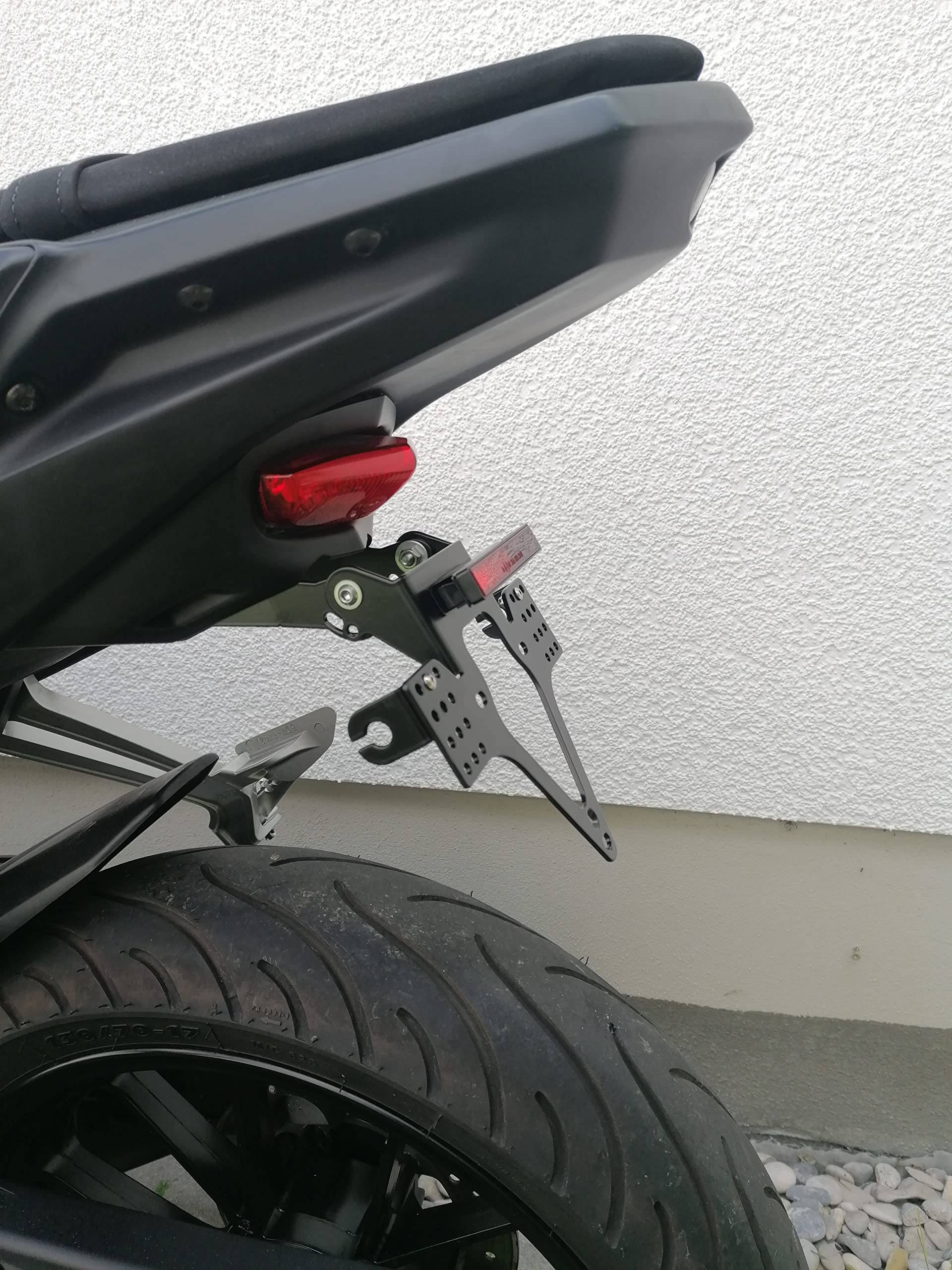 Kennzeichenhalter GroFaTec EVO Set für Yamaha MT 125 Bj.14-19 Kennzeichenträger Nummernschild mt125 Träger Halter kurzes Heck Heckumbau Porta Targa mt-125 Kennzeichenhalter GroFaTec EVO Set für Yamaha MT 125 Bj.14-19 Kennzeichenträger Nummernschild mt125 Träger Halter kurzes Heck Heckumbau Porta Targa mt-125 von GroFaTec