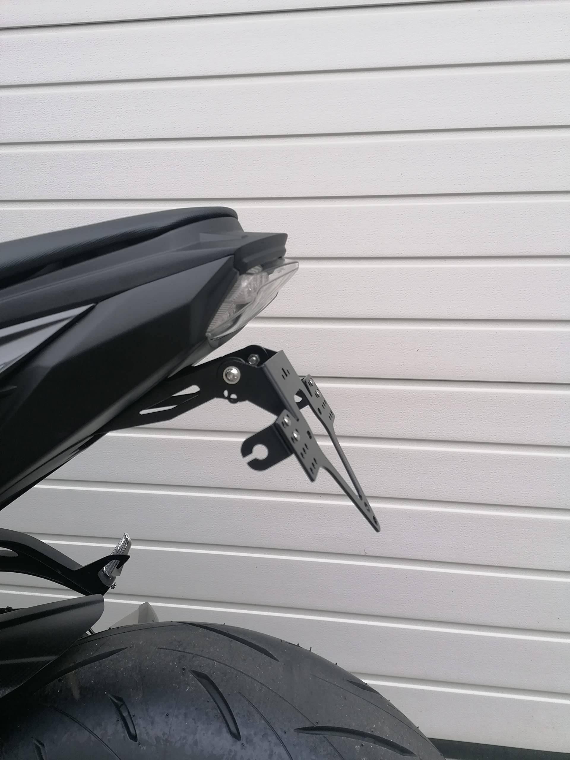 Kennzeichenhalter GroFaTec EVO für Suzuki GSX-S 1000 / F Bj 2016-2023 Kennzeichenträger Nummernschild Träger Halter kurzes Heck Heckumbau Porta Targa gsxs950 Kennzeichenhalter GroFaTec EVO für Suzuki GSX-S 1000 / F Bj 2016-2023 Kennzeichenträger Nummernschild Träger Halter kurzes Heck Heckumbau Porta Targa gsxs950 von GroFaTec
