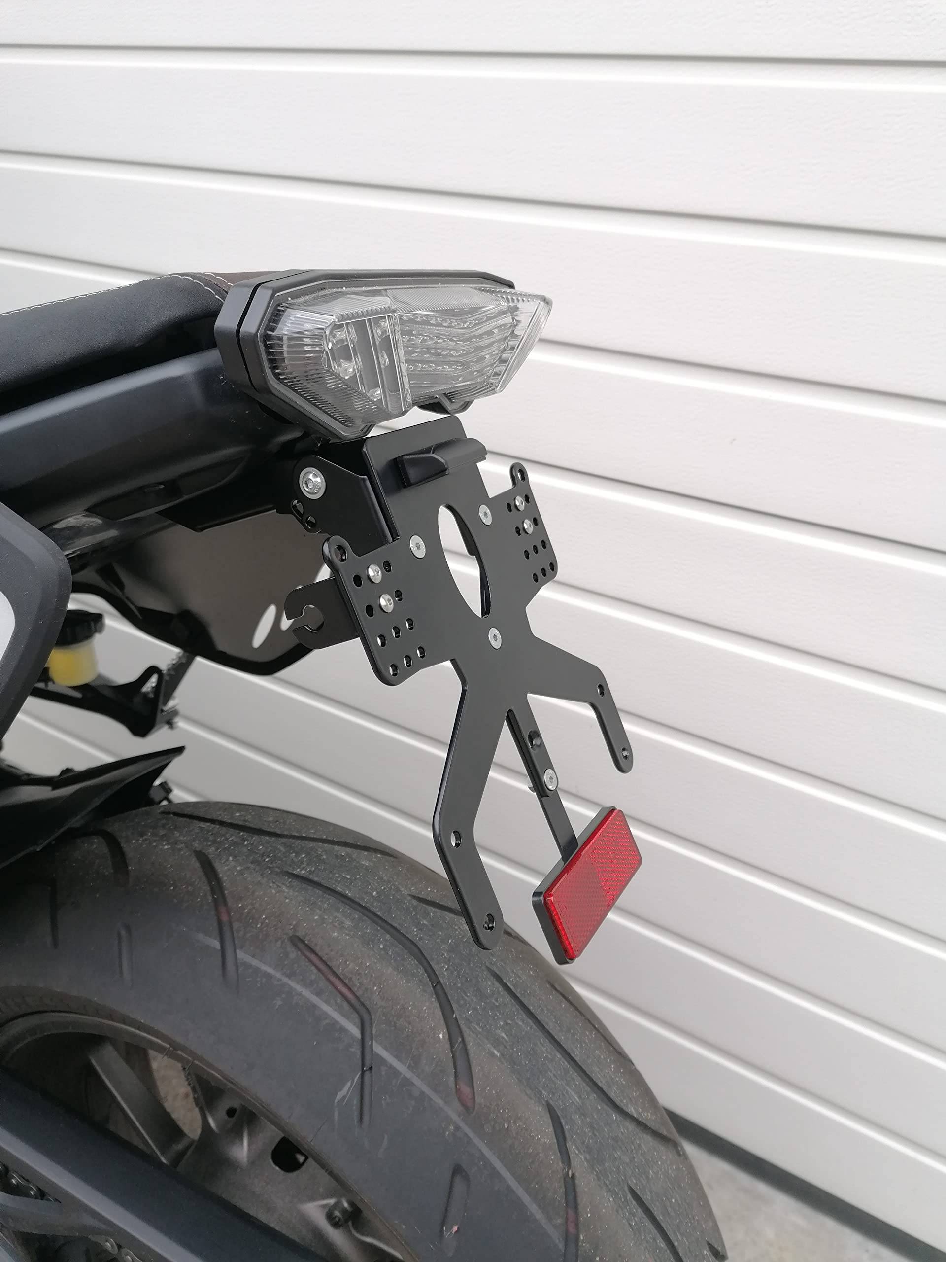 Kennzeichenhalter GroFaTec REVO für Yamaha mt09 Bj 2013-2016 MT09 RN29 Kennzeichenträger Nummernschild mt-09 Träger Halter kurzes Heck Heckumbau Porta Targa Kennzeichenhalter GroFaTec REVO für Yamaha mt09 Bj 2013-2016 MT09 RN29 Kennzeichenträger Nummernschild mt-09 Träger Halter kurzes Heck Heckumbau Porta Targa von GroFaTec