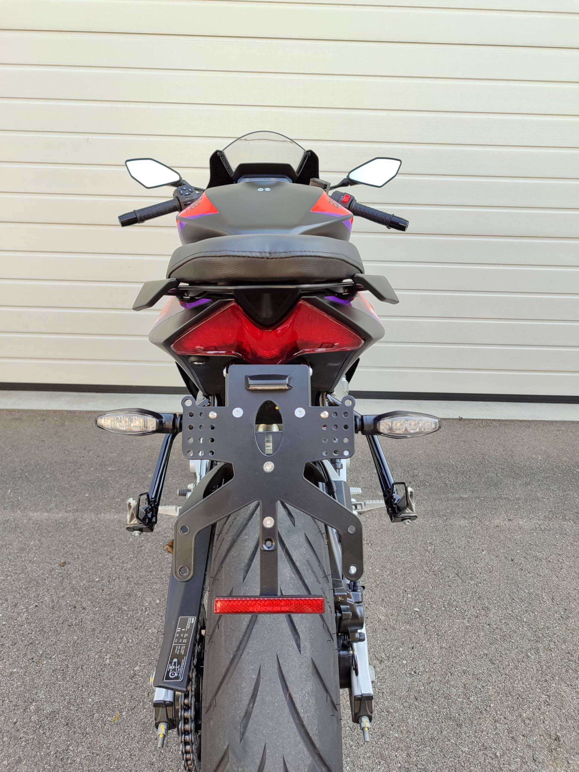 kurzer Kennzeichenhalter GroFaTec kompatibel mit Aprilia RS 457 2024 Kennzeichenträger REVO Tail Tidy rs457 Heckumbau kurzes Heck rs-457 kurzer Kennzeichenhalter GroFaTec kompatibel mit Aprilia RS 457 2024 Kennzeichenträger REVO Tail Tidy rs457 Heckumbau kurzes Heck rs-457 von GroFaTec