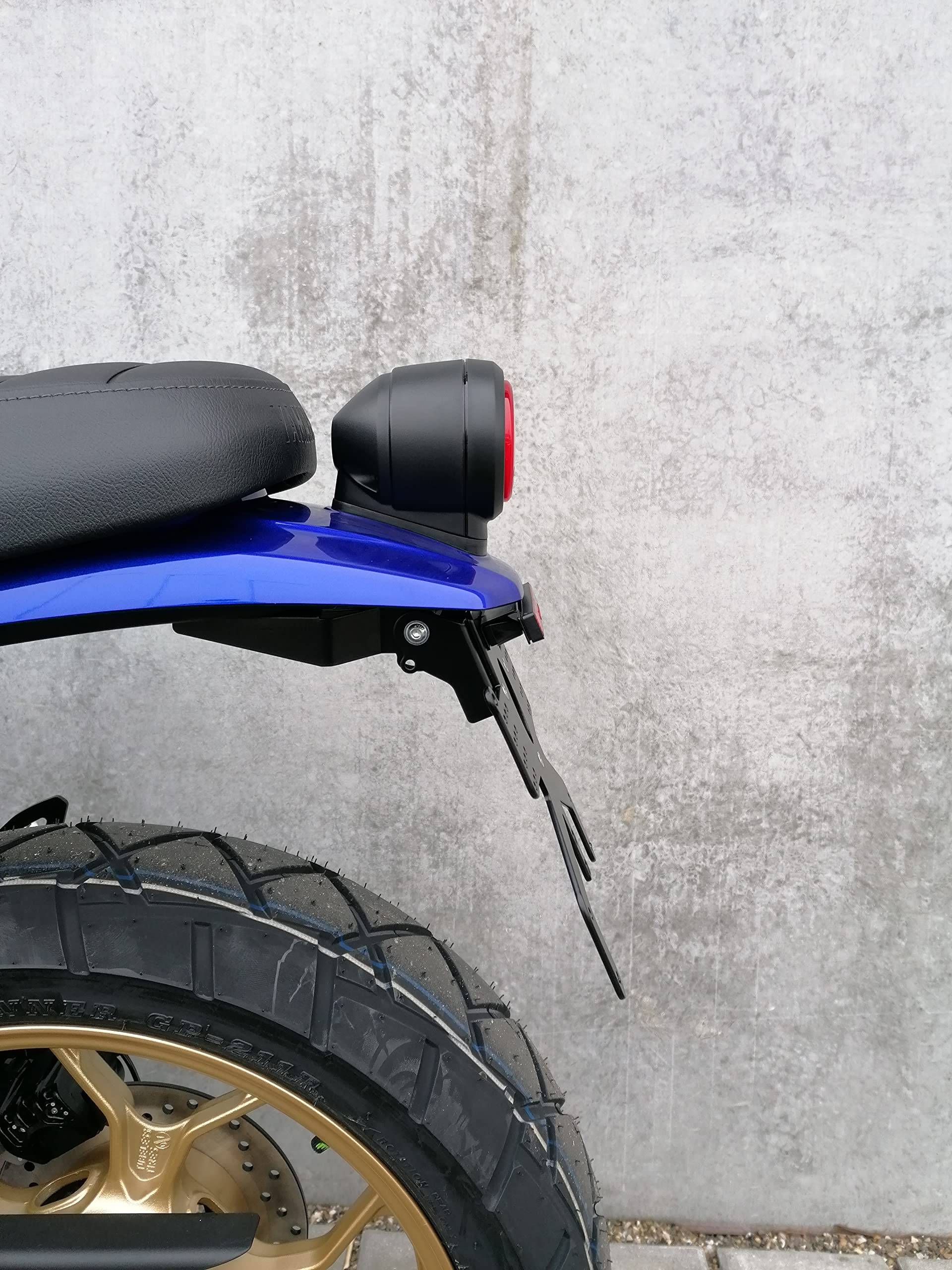 kurzer Kennzeichenhalter REVO Short für Yamaha XSR 125 ab 2021 GroFaTec Heckumbau Kennzeichenträger xsr125 Nummerschildträger kurz Retro 125XSR kurzer Kennzeichenhalter REVO Short für Yamaha XSR 125 ab 2021 GroFaTec Heckumbau Kennzeichenträger xsr125 Nummerschildträger kurz Retro 125XSR von GroFaTec