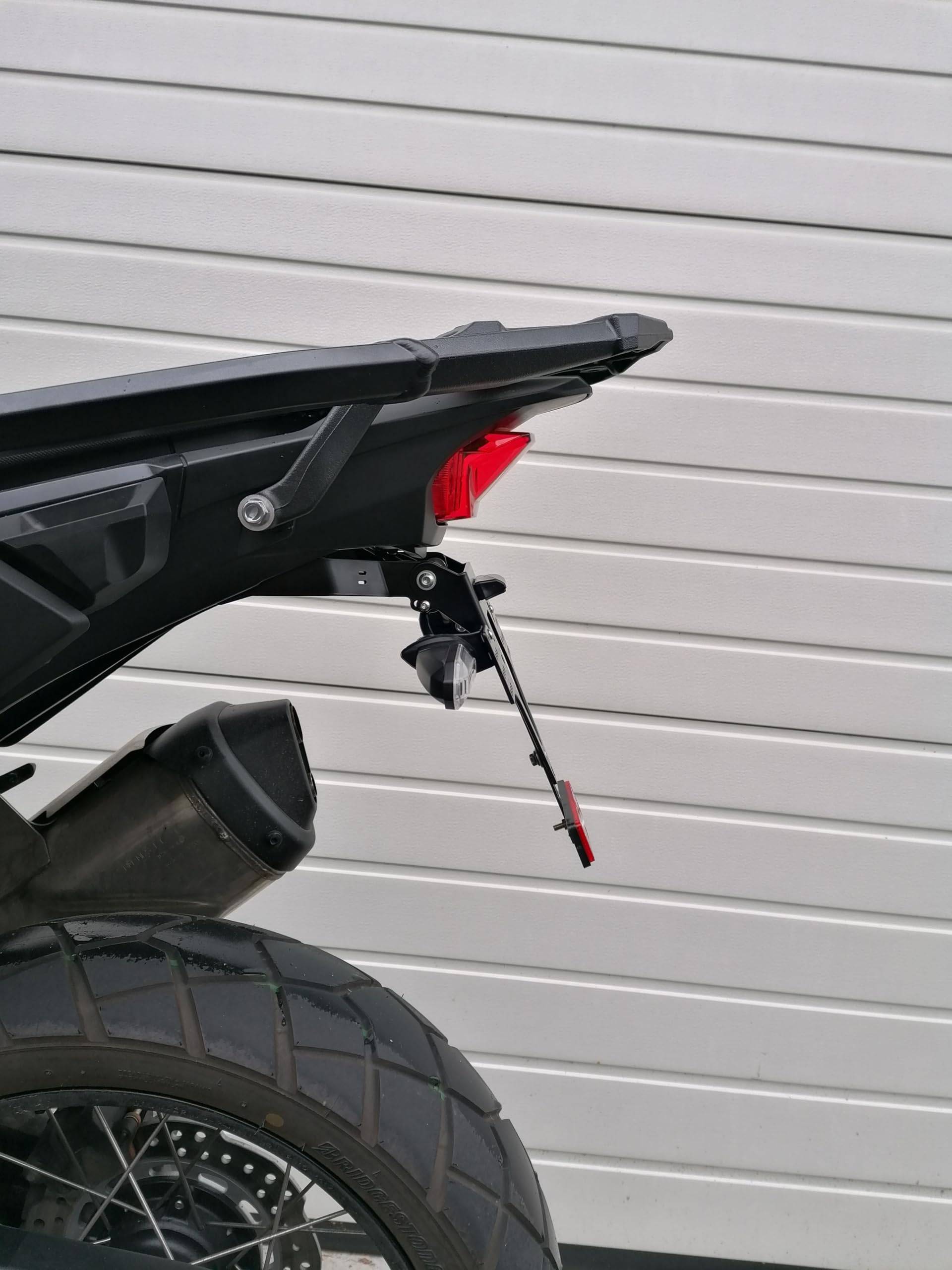 kurzer Kennzeichenhalter für Honda CRF 1100 L Africa Twin ab 2020-2023 Heckumbau EVO Set Kennzeichenträger Africatwin kurzes Heck Tailtidy crf1100 portatarga kurzer Kennzeichenhalter für Honda CRF 1100 L Africa Twin ab 2020-2023 Heckumbau EVO Set Kennzeichenträger Africatwin kurzes Heck Tailtidy crf1100 portatarga von GroFaTec