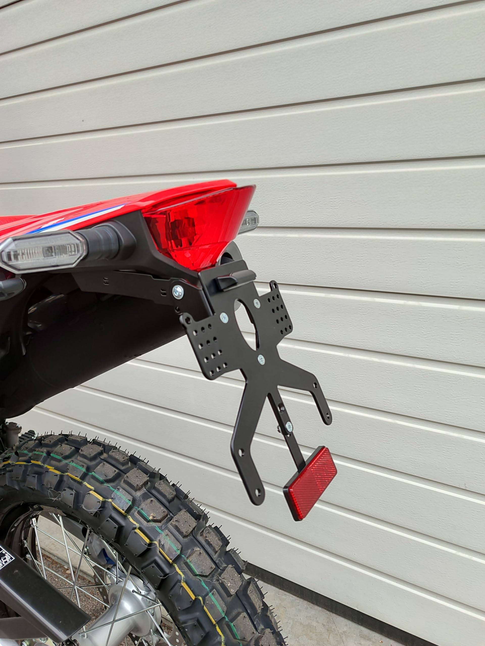 kurzer Kennzeichenhalter für Honda CRF 300L Rally ab 2021 Kennzeichenträger REVO crf300 Rally Enduro Heckumbau Tail Tidy mit Kennzeichenleuchte Honda crf300 kurzer Kennzeichenhalter für Honda CRF 300L Rally ab 2021 Kennzeichenträger REVO crf300 Rally Enduro Heckumbau Tail Tidy mit Kennzeichenleuchte Honda crf300 von GroFaTec