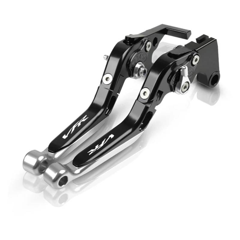 GsvUbd Für H&onda Für VFR800/F 2002-2020 Für VFR800F Motorradkupplungshebel Bremshebelsatz Einstellbare Klappgriffhebel(Silver 1) von GsvUbd
