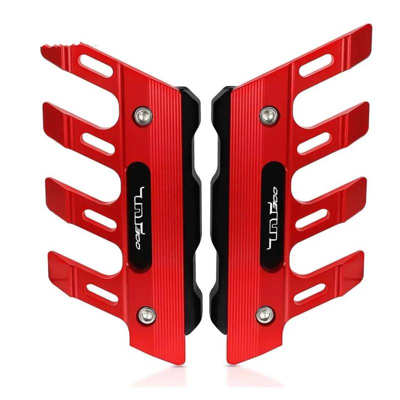 GsvUbd Gabelschutz Für B&enelli Für TNT300 TNT 300 Motorrad-Kotflügel-Seitenschutzblock Vorderer Motorrad-Kotflügel-Seitenschutz-Anti-Fall-Schieber(Red with Logo) von GsvUbd